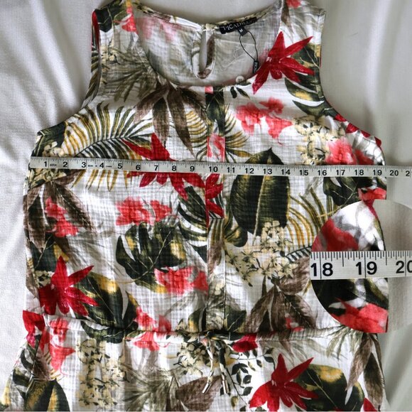 Sleeveless 100% cotton blouse from Picadilly Canada🍁 - NWT - Size M - Picture 5 of 11